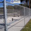 Fencing del collegamento a catena in acciaio zincato rivestito in PVC